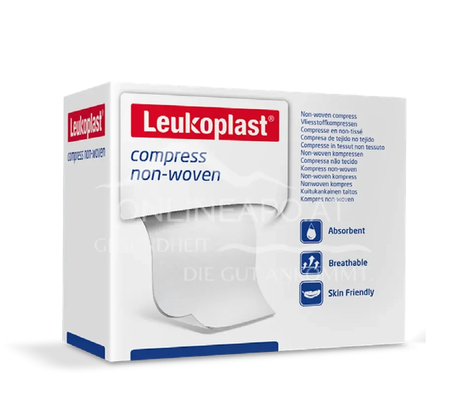 Leukoplast® compress non-woven, kompresné nesterilné gázové štvorce na ošetrenie…